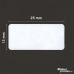 Kompatibilní odnímatelné etikety Dymo 11353, 13 x 25mm, 1000 etiket