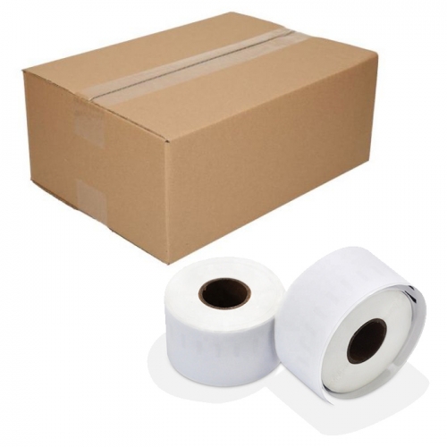 10 rolí Kompatibilní etikety Dymo 99018, 38 x 190mm, 110 etiket