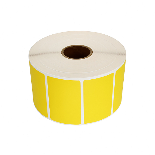 Termální etikety, 57 x 32mm, žluté, 1500 etiket