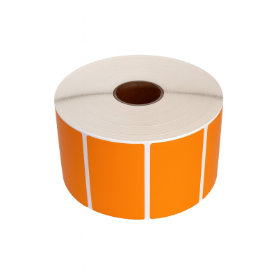 Kompatibilní oranžová etikety Zebra 57 x 32
