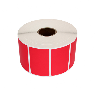 Kompatibilní červená etikety Zebra 57 x 32