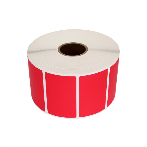 Kompatibilní červené etikety Zebra, 57 x 32mm, 1500 etiket