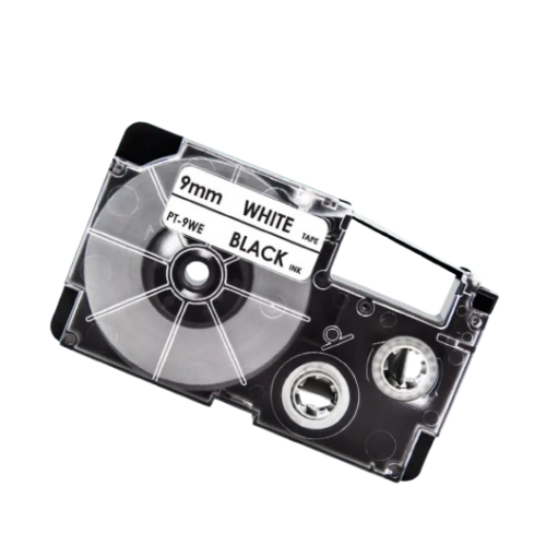 Kompatibilní páska Casio XR-9WE černá na bílé 9mm